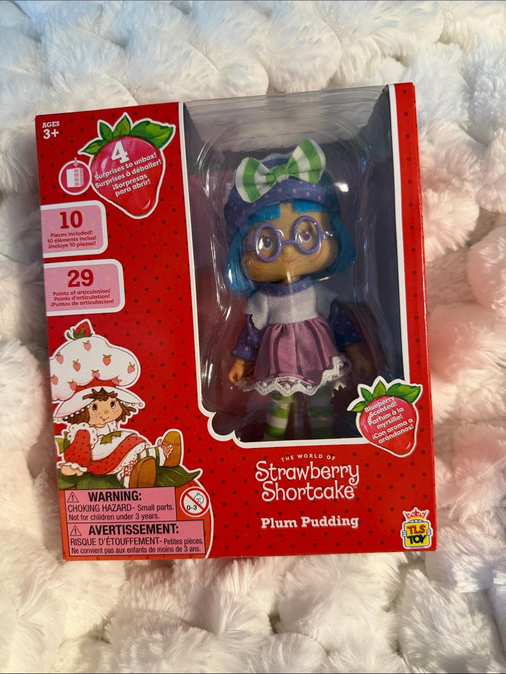 Strawberry Shortcake Plum Pudding Doll - Blue & Purple